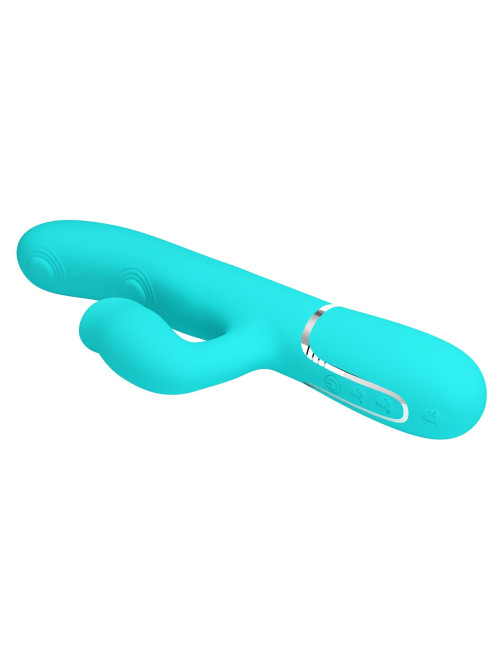 PRETTY LOVE Gigi - Wibrator Króliczek: 7 funkcji wibracji i 7 trybów lizania, wodoodporny silikon