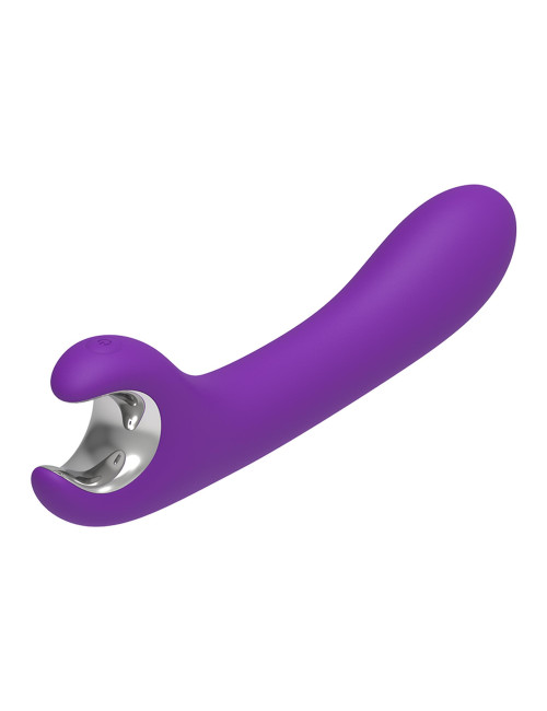 Mermaid Purple Wibrator silikonowy dla par IPX7 Zabawka erotyczna 9 trybów