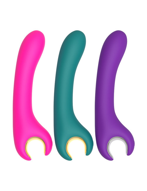 Mermaid Purple Wibrator silikonowy dla par IPX7 Zabawka erotyczna 9 trybów