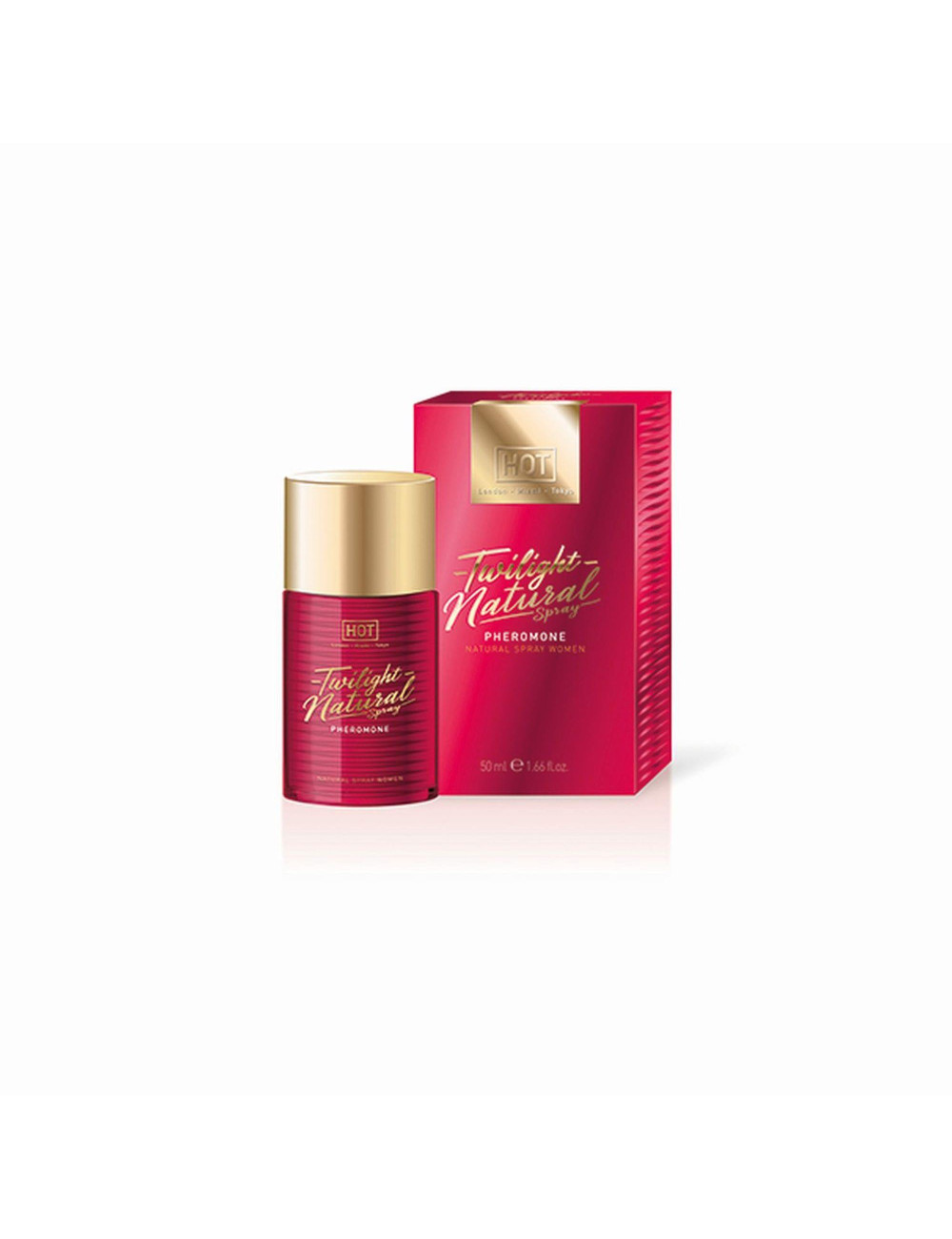 Feromony HOT Twilight Natural Spray 50 ml - Afrodyzjaki damskie bez zapachu