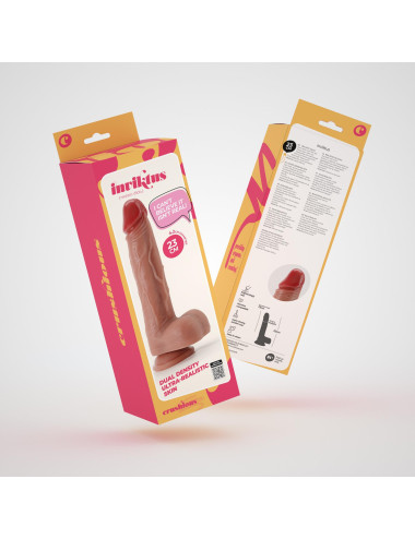 CRUSHIOUS INVIKTUS 9 LIQUID SILICONE DILDO FLESH