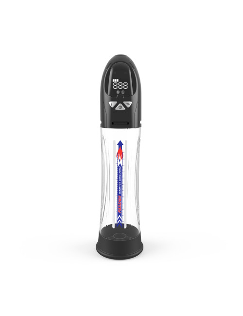 PASSION PUMP Pompka wodoodporna LCD, premium rechargeable, automatyczna dla mężczyzn