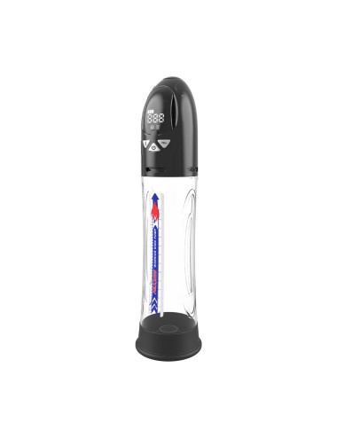 Pompka- PASSION PUMP, PREMIUM RECHARGEABLE AUTOMATIC WATERPROOF LCD PUMP