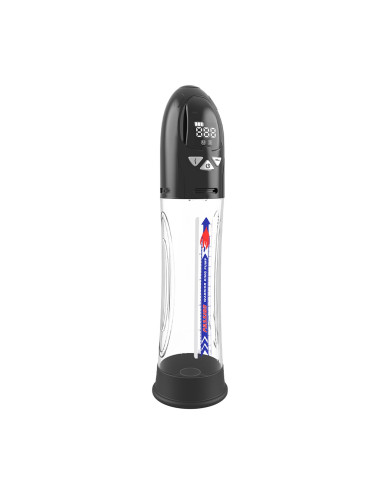 Pompka- PASSION PUMP, PREMIUM RECHARGEABLE AUTOMATIC WATERPROOF LCD PUMP