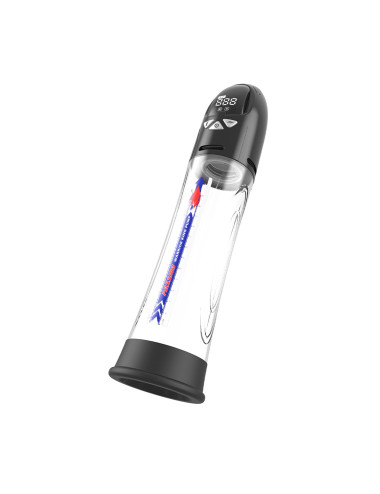 Pompka- PASSION PUMP, PREMIUM RECHARGEABLE AUTOMATIC WATERPROOF LCD PUMP