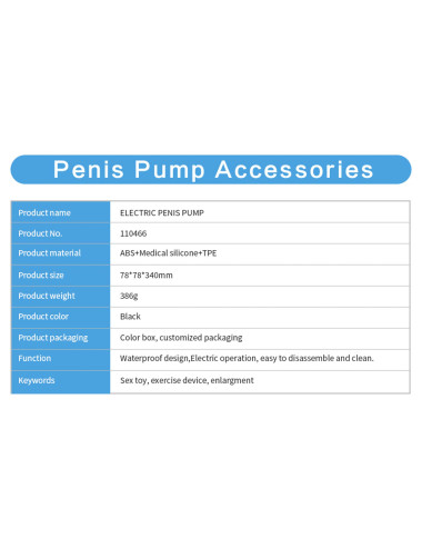 Pompka- PASSION PUMP, PREMIUM RECHARGEABLE AUTOMATIC WATERPROOF LCD PUMP