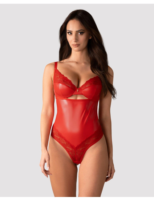 Obsessive Aliosa Czerwone Body L/XL