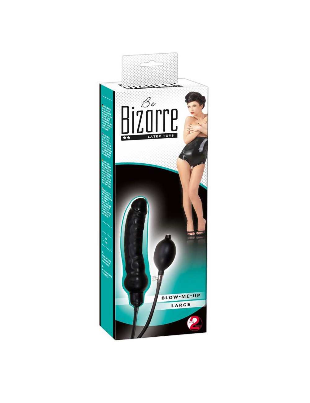 Nadmuchiwane Realistyczne Dildo Lateksowe 25 cm Orion