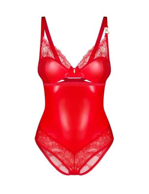 Obsessive Aliosa Czarne/Czerwone Body S/M