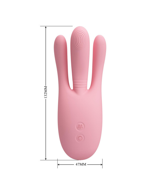 Diego - Wibrator podwójnej stymulacji: 10 funkcji wibracji, 5 trybów kiwania | Zabawki, Wibratory, Stymulatory