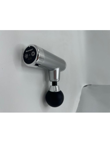 Massage gun mini silver