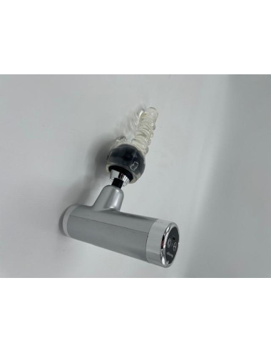 Massage gun mini silver