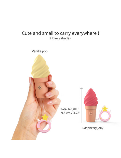Wibrator Silikonowy Love to Love Candice Vanilla Pop