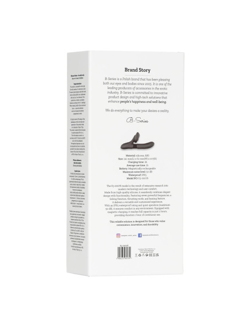 Silicone Vibrator 7 Powerful Modes - Licking,
Thrusting and Heating, Black