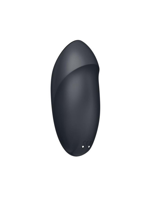 Tap & Climax 1 grey - Wibrator nakładany z funkcją stukania, silikon IPX7