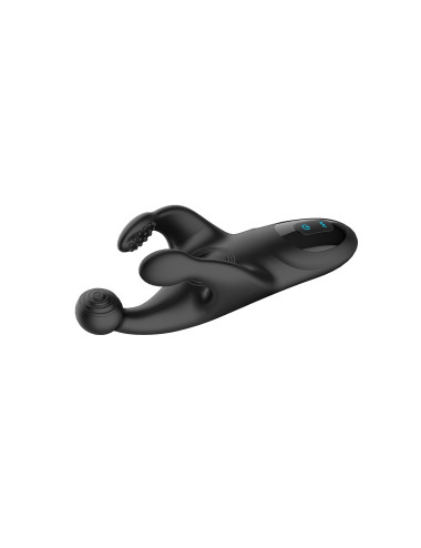 Tapping and vibrating penis stimulator