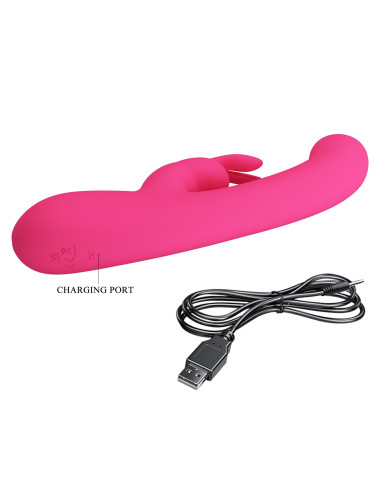 PRETTY LOVE - Lamar Pink, 10 vibration functions 9 speed levels