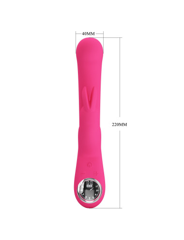 PRETTY LOVE - Lamar Pink, 10 vibration functions 9 speed levels