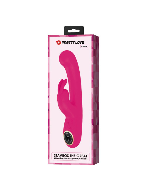 Wibrator króliczek Pretty Love Lamar Pink