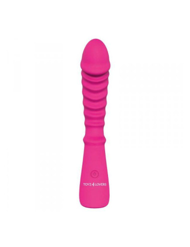 Wibrator-VIBRATORE DESIGN ELYS - ROUNDISH PLOT REAL WAVE PINK