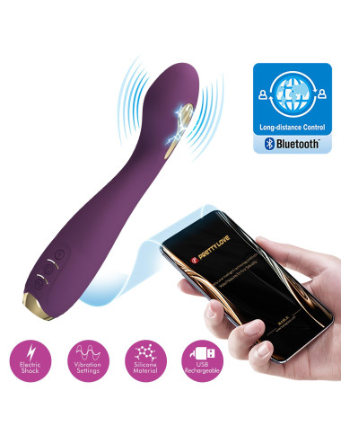 PRETTY LOVE - HECTOR, 12 vibration functions 5 electric shock functions Mobile APP remote control