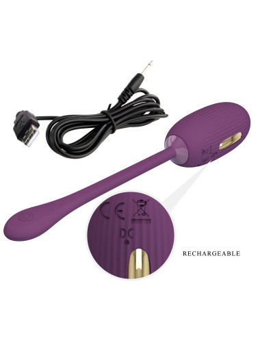 PRETTY LOVE - Doreen, 12 vibration functions 3 electric shock functions Mobile APP Long-distance Control