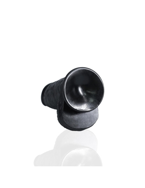 RealRock Dildo Realistyczne z Przyssawką Extra Thick Black