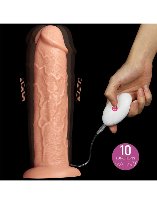 Lovetoy Dildo Realistyczne z Wibracją 28 cm