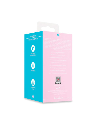 Vibrating and Heating Massager - Pink
