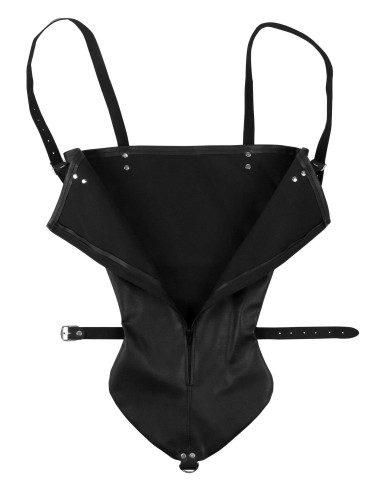Zip-up Full Sleeve Arm Restraint - Black