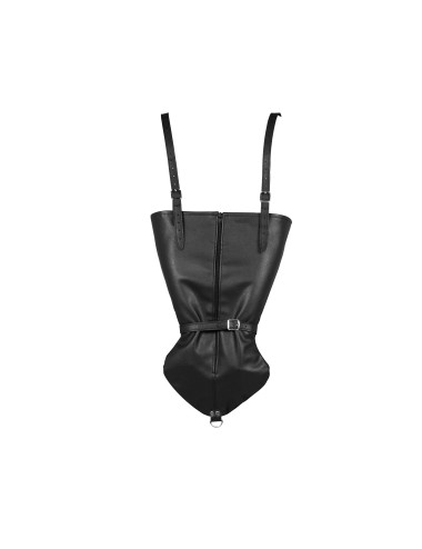 Zip-up Full Sleeve Arm Restraint - Black