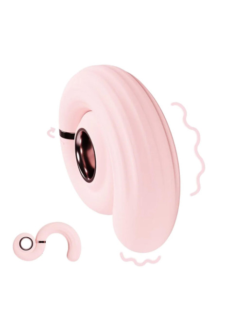 Tourner Wibrator Pink – Vibrating Swirl, 10 funkcji, Zabawki erotyczne