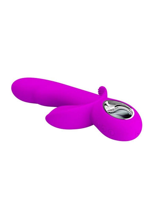 PRETTY LOVE Humphray USB - Wibrator Króliczek 35 funkcji, 7 wibracji, 5 prędkości, silikon medyczny, wodoodporny