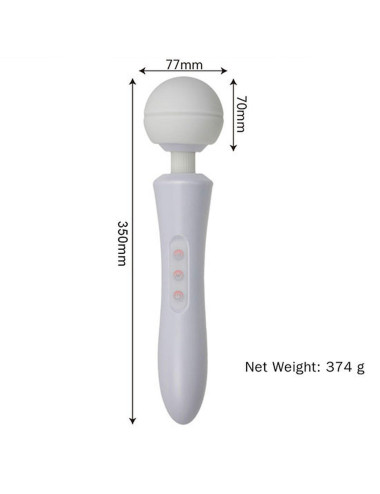 Stymulator-Massager Ultra Powerful USB Wand - Wibratory 20 Programów | Zabawki Masażery