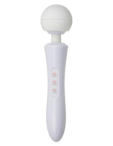 Stymulator-Massager Ultra Powerful -Big USB White 20 Function