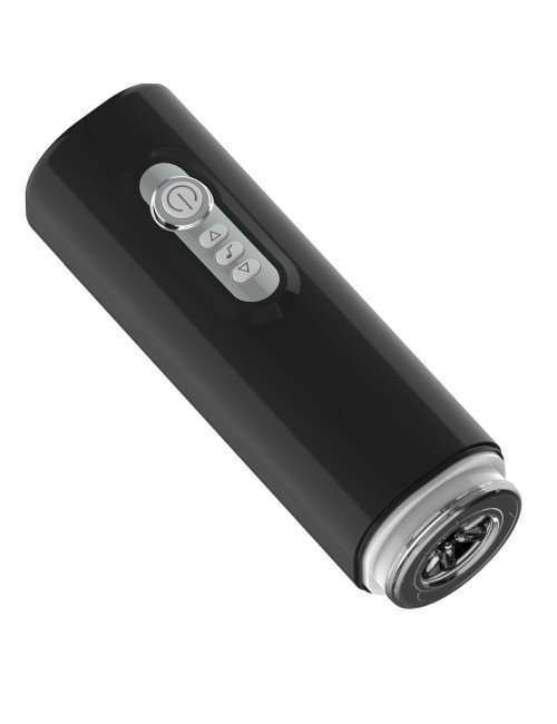 Masturbator Cup Stealth - Automatyczny, 7 wibracji, USB, teksturyzowana tuleja