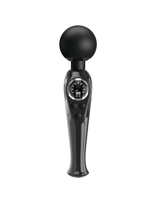 PRETTY LOVE Skyler Black Wibrator – 10 funkcji wibracji, 9 prędkości, masażer | Zabawki erotyczne
