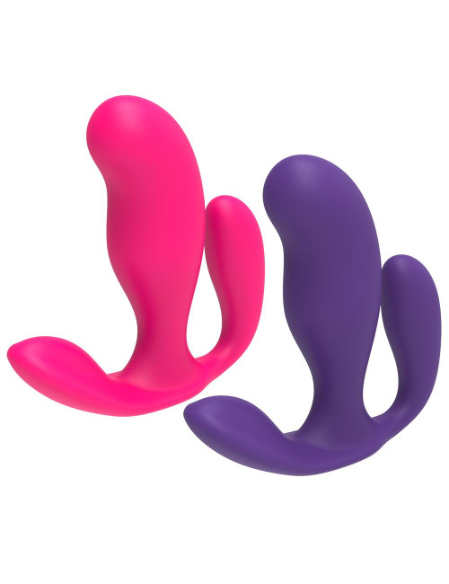 Wish Purple Masażer Prostaty 3w1 – Zabawki analne, Silikon medyczny