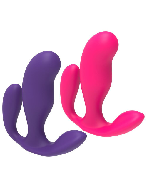 Wish Purple Masażer Prostaty 3w1 – Zabawki analne, Silikon medyczny