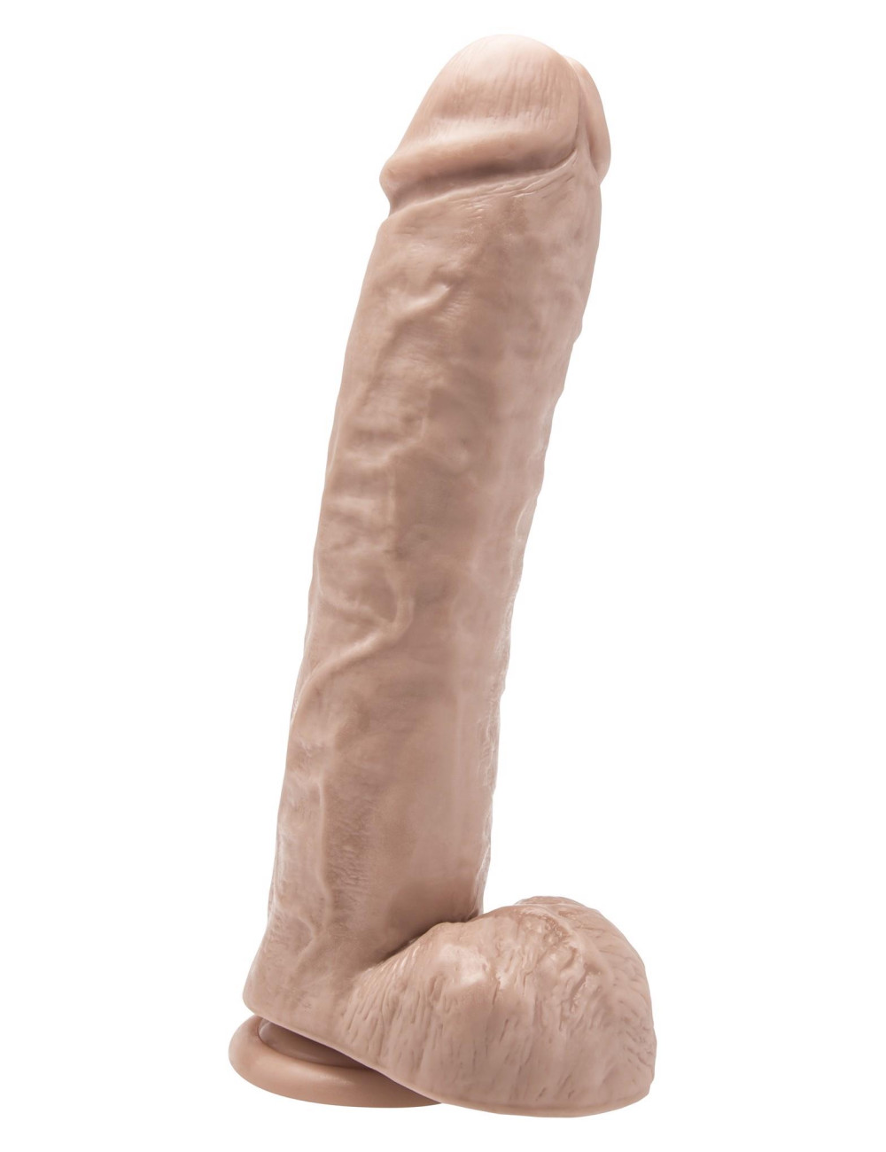 ToyJoy Dildo z Jądrami w Kolorze Cielistym 28 cm (11 cali)