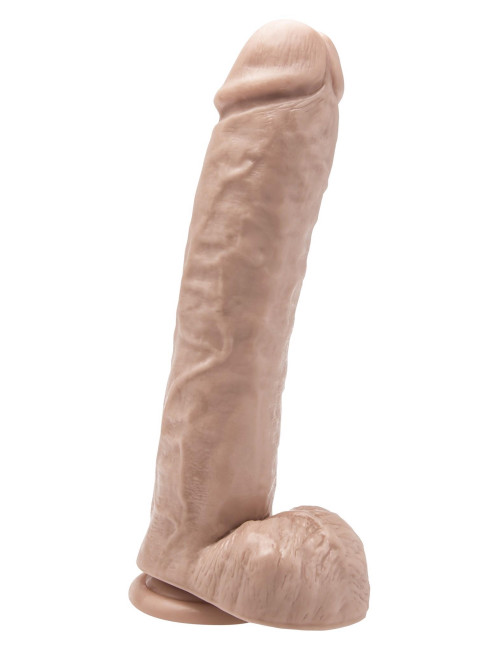 ToyJoy Dildo z Jądrami w Kolorze Cielistym 28 cm (11 cali)
