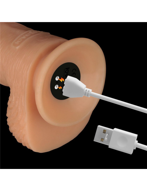 Lovetoy Power Basics Realistyczne Dildo z Wibracjami 9,5''