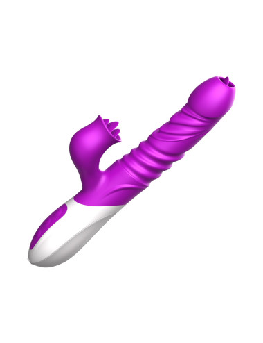 Wibrator-Silicone Vibrator USB 10 Function and Thrusting Function / Heating