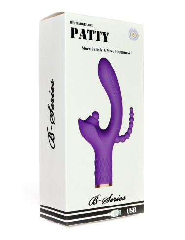 Wibrator - Patty, 7 vibration functions, 7 ball tapping, USB