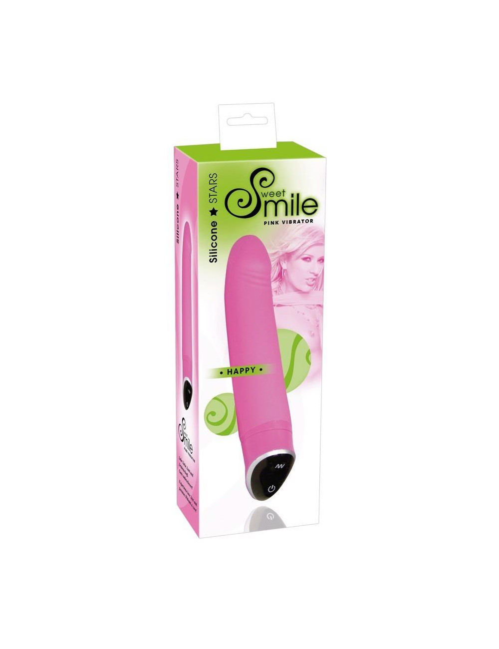 Sweet Smile Happy Pink Wibrator w kształcie uśmiechu