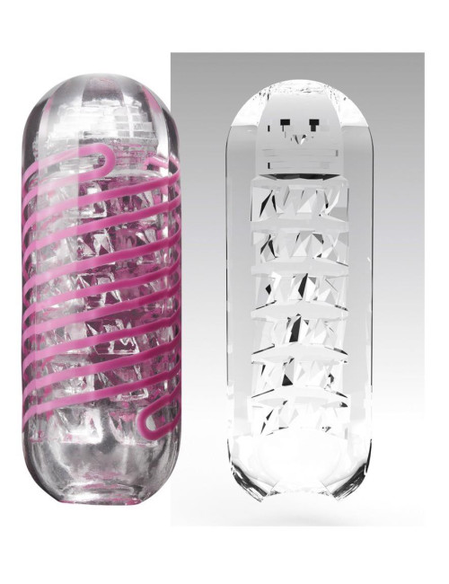 Masturbator Tenga Spinner Shell z obrotowym mechanizmem