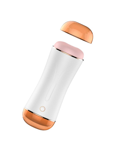 Masturbator - B - Series - Vibrating Masturbation Cup USB 10 function + Interactive Function / Double Ends