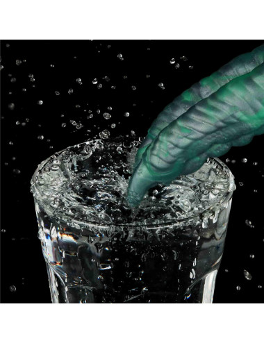 Savage Charm Double-Claw Vibrating Silicone Dildo