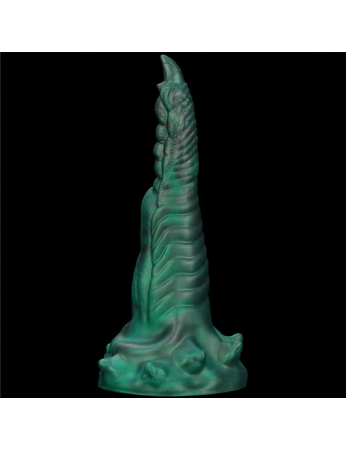 Savage Charm Double-Claw Dildo – Podwójny Pazur, Platinum Silicone, Wibracje, Zabawki Eroticzne, Wodoodporne, USB