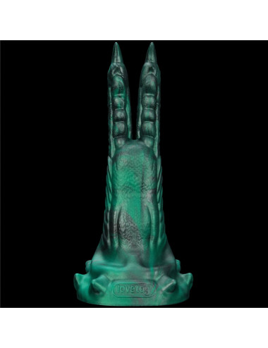 Savage Charm Double-Claw Vibrating Silicone Dildo